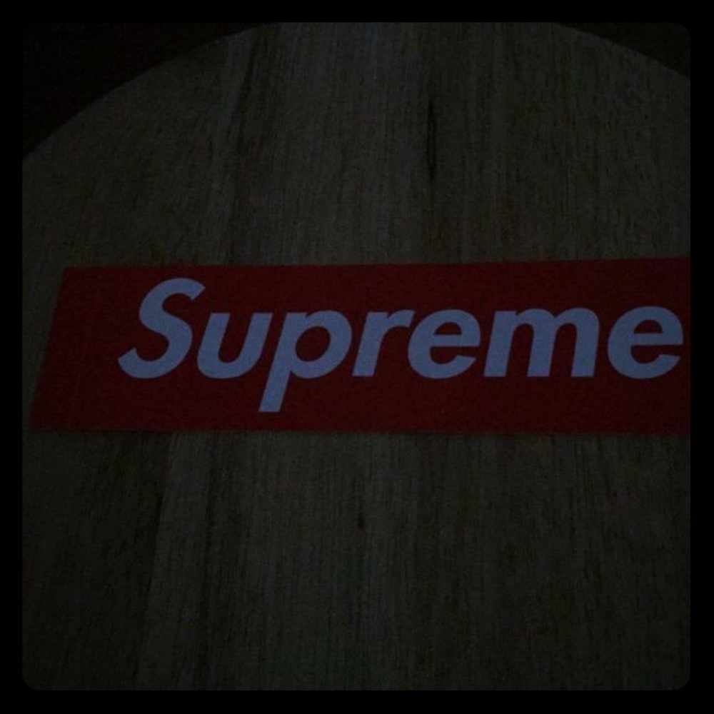 Authentic Supreme Sticker